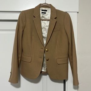 J. Crew wool schoolboy blazer